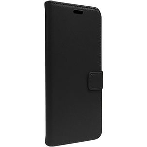 Valenta Gel Skin iPhone 15 Pro Max Hülle Echtes Leder Klapphülle Geldbörse - Schwarz