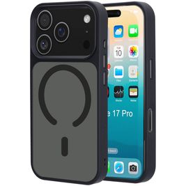 Mobiparts Hardcover iPhone 17 Pro MagSafe Hülle Hardcase Backcover - Satin Black