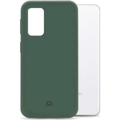 Mobilize Rubber Gelly Samsung Galaxy A32 5G Hülle Flexibles TPU Backcover - Matt Green