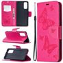 Mobigear Butterfly Samsung Galaxy S20 FE Hülle Klapphülle Geldbörse - Magenta