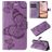 Mobigear Butterfly iPhone 16 Plus Hülle Klapphülle Geldbörse - Lila