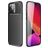 Mobigear Racing iPhone 14 Plus Hülle Flexibles TPU Backcover - Schwarz