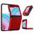 Mobigear Non-slip Armor Samsung Galaxy Z Flip 5 Hülle Hardcase Backcover Stoßfest - Rot