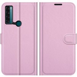 Mobigear Classic TCL 20 SE Hülle Klapphülle Geldbörse - Pink
