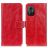 Mobigear Basic POCO M5 Hülle Klapphülle Geldbörse - Rot