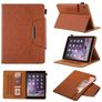 Mobigear Luxury iPad 8 (2020) Hülle Klapphülle + Stifthalter - Braun