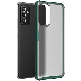 Mobigear Shockproof Samsung Galaxy A82 5G Hülle Hardcase Backcover Stoßfest - Grün
