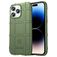 Mobigear Rugged Shield iPhone 14 Pro Max Hülle Flexibles TPU Backcover Stoßfest - Grün