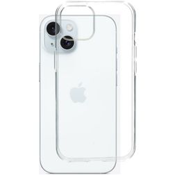 Mobiparts Classic Durchsichtig iPhone 15 Hülle Flexibles TPU Backcover - Transparent