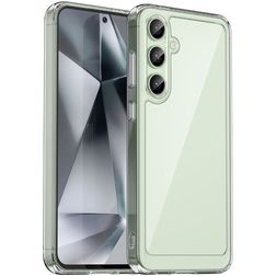 Mobigear Crystal Transparent Samsung Galaxy S24 FE Hardcase Backcover - Transparent
