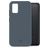 Mobilize Rubber Gelly Samsung Galaxy A03s Hülle Flexibles TPU Backcover - Matt Blue