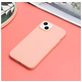 Mobigear Colors iPhone 14 Hülle Flexibles TPU Backcover - Pastellrosa