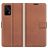 Mobigear Wallet Realme GT Hülle Klapphülle Geldbörse - Braun