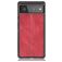Mobigear Stitch Google Pixel 6 Pro Hülle Backcover - Rot