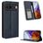 Mobigear Sensation Google Pixel 9 Pro Hülle Klapphülle Geldbörse - Blau