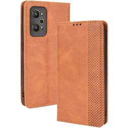 Mobigear Sensation Realme GT Neo2 Hülle Klapphülle Geldbörse - Braun