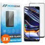Mobigear Premium Realme 7 Pro Panzerglas Gehärtetes Glas Displayschutz - Hüllenfreundlich - Schwarz (3er Pack)