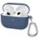 Mobigear Classic Apple AirPods 3 Hülle Flexibles Silikon - Blau