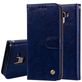 Mobigear Wallet Samsung Galaxy J6 (2018) Hülle Klapphülle Geldbörse - Blau