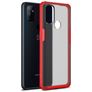 Mobigear Shockproof OnePlus Nord N100 Hülle Hardcase Backcover Stoßfest - Rot