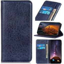 Mobigear Classic Elegance iPhone 13 Pro Hülle Klapphülle Geldbörse - Blau