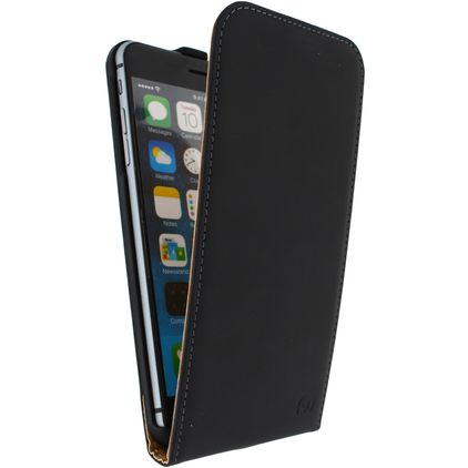 Mobilize Ultra Slim Flip iPhone 6 Plus Flipcase - Schwarz