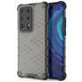 Mobigear Honeycomb Huawei P40 Pro Plus Hülle Hardcase Backcover Stoßfest - Schwarz