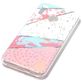 Mobigear Marble Huawei P20 Lite (2018) Hülle Flexibles TPU Backcover - Weiß / Pink