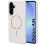 Mobiparts Slim Line Samsung Galaxy A36 MagSafe Hülle Hardcase Backcover - Off White