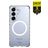 ITSKINS Level 2 HybridMagClear R Durchsichtig Samsung Galaxy S26 MagSafe Hülle Hardcase Backcover Stoßfest - Transparent