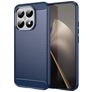 Mobigear Brushed Slim Xiaomi 15T Hülle Flexibles TPU Backcover - Blau