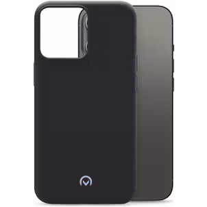 Mobilize Rubber Gelly iPhone 13 Pro Hülle Flexibles TPU Backcover - Matt Black