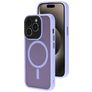 Mobiparts Hardcover iPhone 15 Pro MagSafe Hülle Hardcase Backcover - Satin Lila