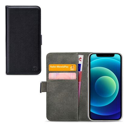 Mobilize Classic Gelly Wallet iPhone 12 Mini Hülle Klapphülle Geldbörse - Schwarz