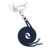 Valenta Lanyard Universal-Handykette einstellbar - Navy blue