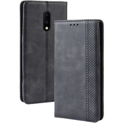 Mobigear Sensation OnePlus 7 Klapphülle Portemonnaie - Schwarz