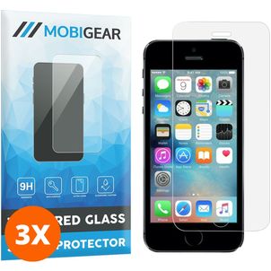 Mobigear iPhone 5C Panzerglas Gehärtetes Glas Displayschutz - Hüllenfreundlich (3er Pack)