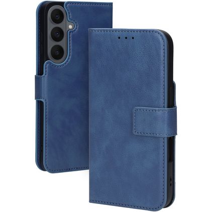 Mobiparts Classic Wallet Samsung Galaxy S26 FE MagSafe Hülle Klapphülle - Steel Blue