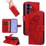 Mobigear Butterfly Samsung Galaxy S26 Plus Hülle Klapphülle Geldbörse - Rot