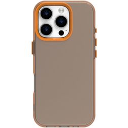 Mobigear Crystal iPhone 16 Pro Hardcase Backcover - Orange
