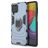 Mobigear Armor Ring Samsung Galaxy M53 Hülle Hardcase Backcover Stoßfest mit Ringhalter - Blau