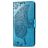 Mobigear Butterfly iPhone 11 Hülle Klapphülle Geldbörse - Blau