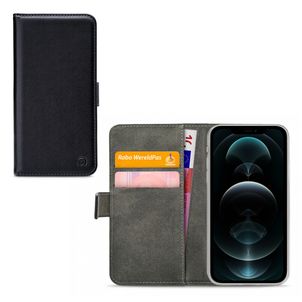 Mobilize Classic Gelly Wallet iPhone 12 Pro Max Hülle Klapphülle Geldbörse - Schwarz