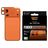 PanzerGlass FENDER iPhone 17 Pro Max Aluminium Kameraschutz - Hüllenfreundlich - Cosmic Orange