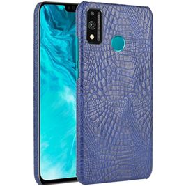 Mobigear Croco HONOR 9X Lite Hülle Hardcase Backcover - Blau