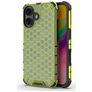 Mobigear Honeycomb iPhone 16 Plus Hülle Hardcase Backcover Stoßfest - Grün