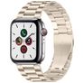 Mobigear Antwerp Edelstahl Apple Watch Armband Faltschließe - 42/41/40/38 mm - Polarstern