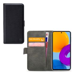 Mobilize Classic Gelly Wallet Samsung Galaxy M52 Hülle Klapphülle Geldbörse - Schwarz