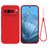 Mobigear Colors Google Pixel 9 Pro XL Hülle Flexibles TPU Backcover - Rot