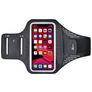 Mobigear Easy Fit Handyhalterung Joggen HONOR 20 Sporthülle Neopren Sportarmband - Schwarz